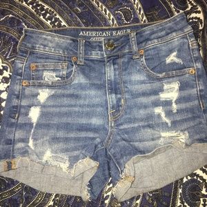 American Eagle high waisted shorts